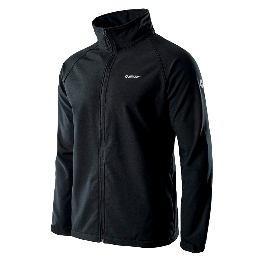 Black - Side - Hi-Tec Womens-Ladies Riman Soft Shell Jacket