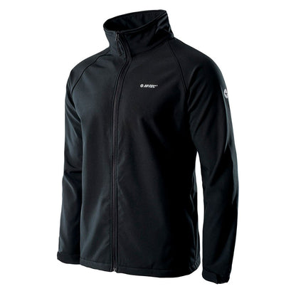 Black - Side - Hi-Tec Womens-Ladies Riman Soft Shell Jacket