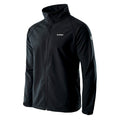 Black - Side - Hi-Tec Womens-Ladies Riman Soft Shell Jacket