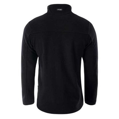 Black - Back - Elbrus Mens Maze Fleece Jacket