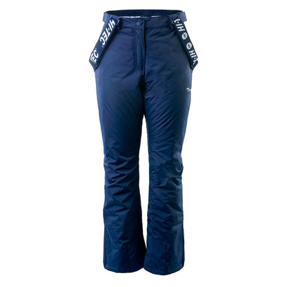 Insignia Blue-Microchip - Front - Hi-Tec Womens-Ladies Darin Ski Trousers