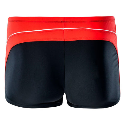 Black-Fiery Red - Back - Aquawave Mens Helder Swim Shorts