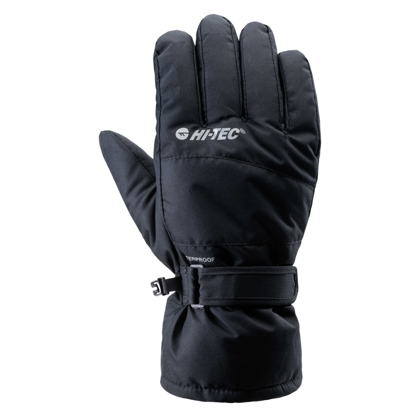 Black - Back - Hi-Tec Unisex Adult Jorg Ski Gloves