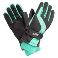Dark Grey Melange-Bermuda - Side - Bejo Girls Brise Logo Ski Gloves