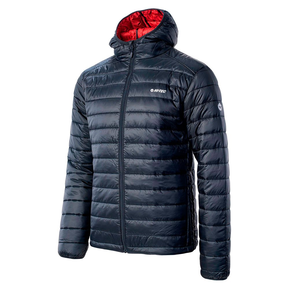 Sky Captain-Haute Red - Side - Hi-Tec Mens Cash Padded Jacket