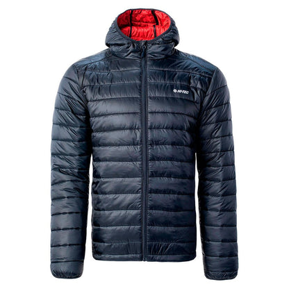 Sky Captain-Haute Red - Front - Hi-Tec Mens Cash Padded Jacket
