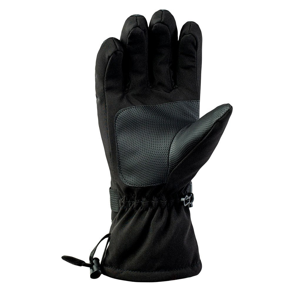 Black - Back - Hi-Tec Mens Rodeno Waterproof Ski Gloves