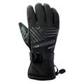 Black - Side - Hi-Tec Mens Rodeno Waterproof Ski Gloves