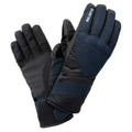 Black-Salute Melange - Front - Iguana Mens Richer Logo Ski Gloves