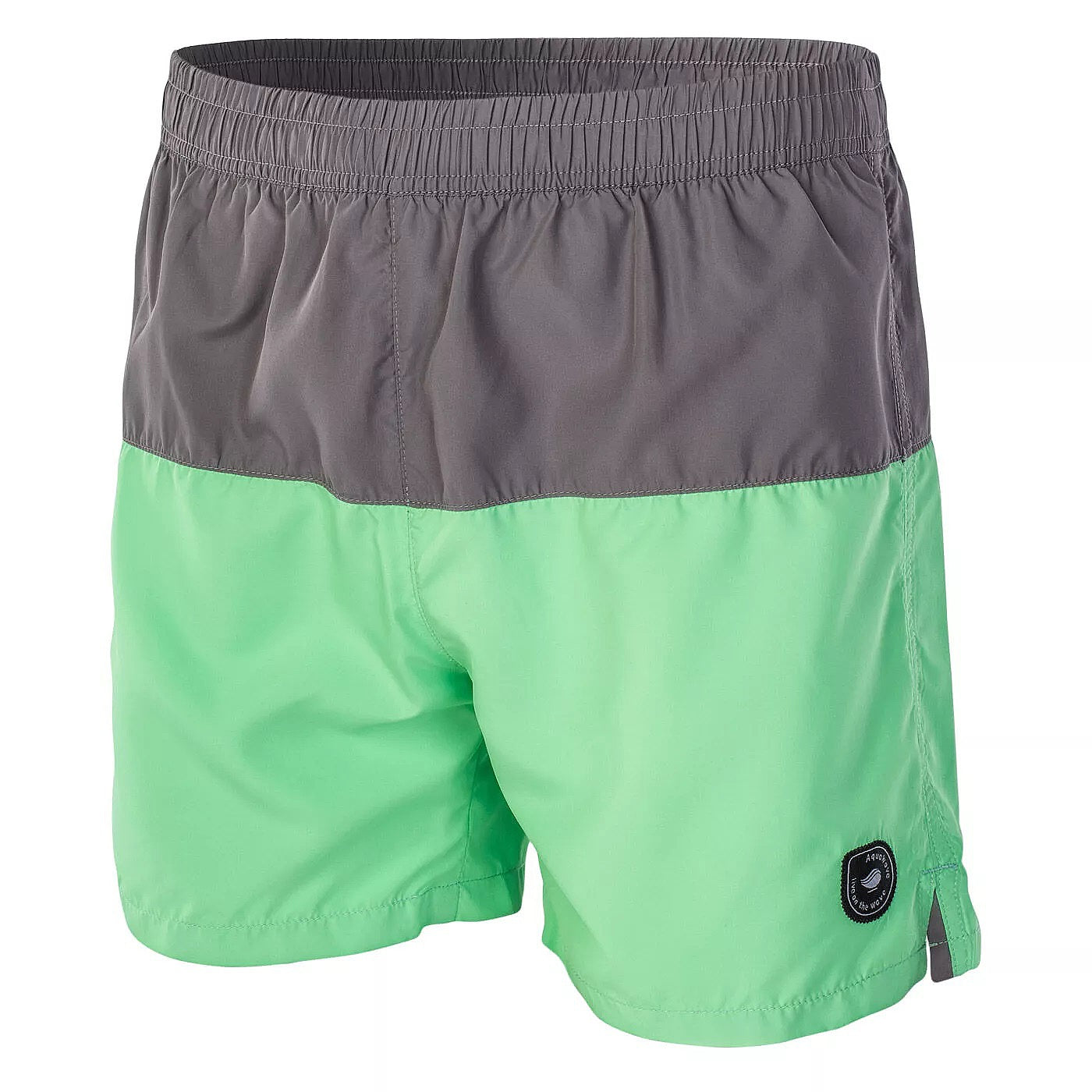 Spring Bouquet-Steel Grey - Side - Aquawave Mens Kaden II Swim Shorts