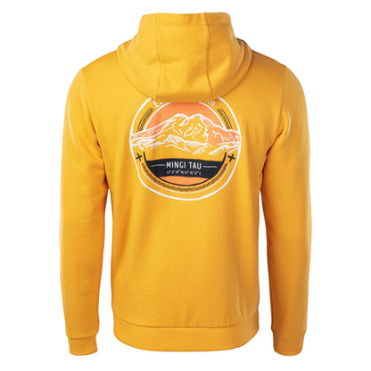 Saffron - Back - Elbrus Mens Reinar Full Zip Hoodie