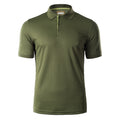 Olive-Winter Pear - Front - Magnum Mens Plain Polo Shirt