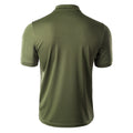 Olive-Winter Pear - Back - Magnum Mens Plain Polo Shirt