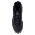 Black-Dark Grey - Pack Shot - Elbrus Mens Spike Waterproof Mid Cut Snow Boots