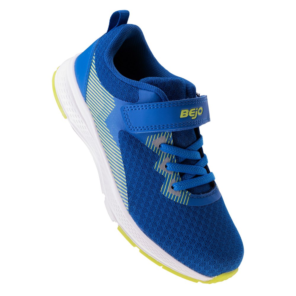 Royal Blue-Lime - Pack Shot - Bejo Childrens-Kids Bremeris Trainers