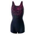 Black-Raspberry-Sorbet Pink - Front - Aquawave Womens-Ladies Qarakuma One Piece Swimsuit