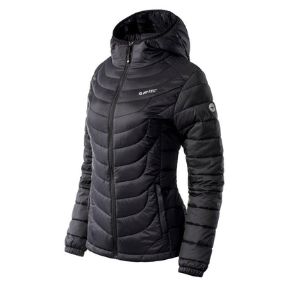 Black - Side - Hi-Tec Womens-Ladies Lady Neva Padded Jacket