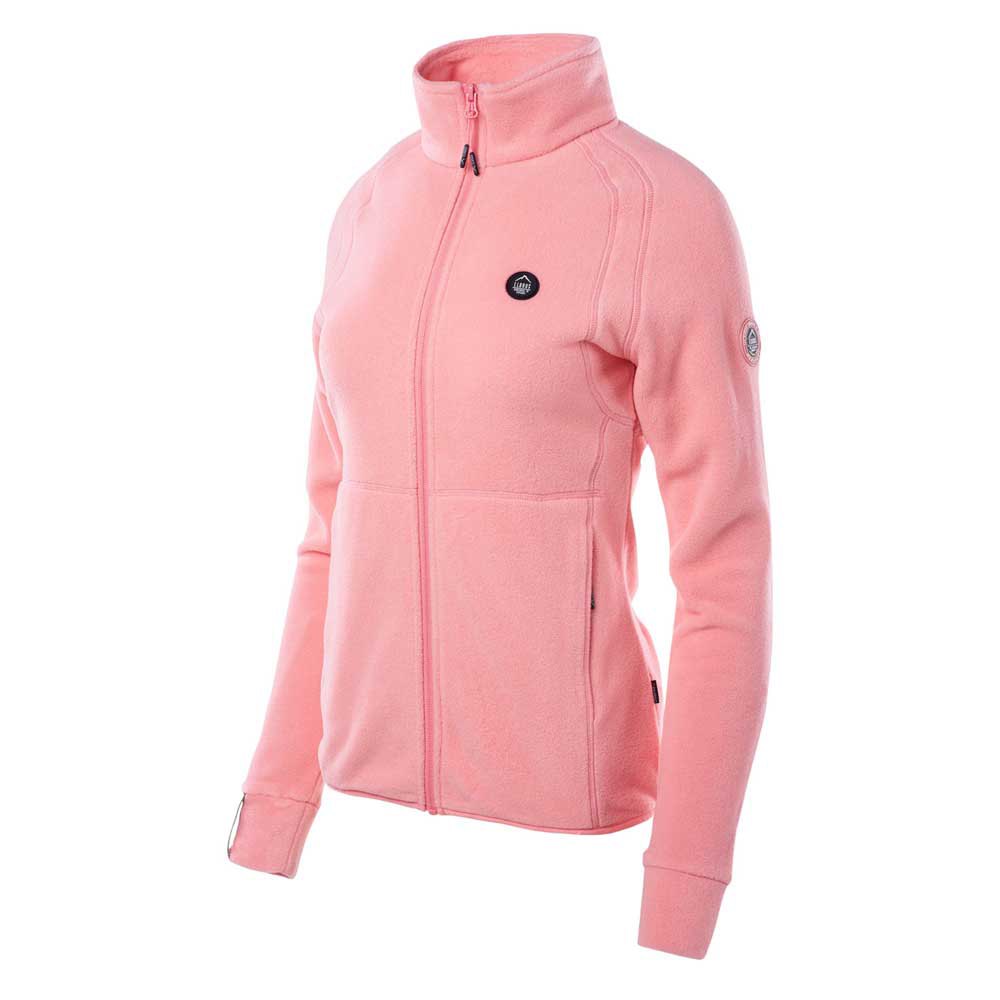Flamingo Pink - Side - Elbrus Womens-Ladies Riva Polartech Fleece Jacket