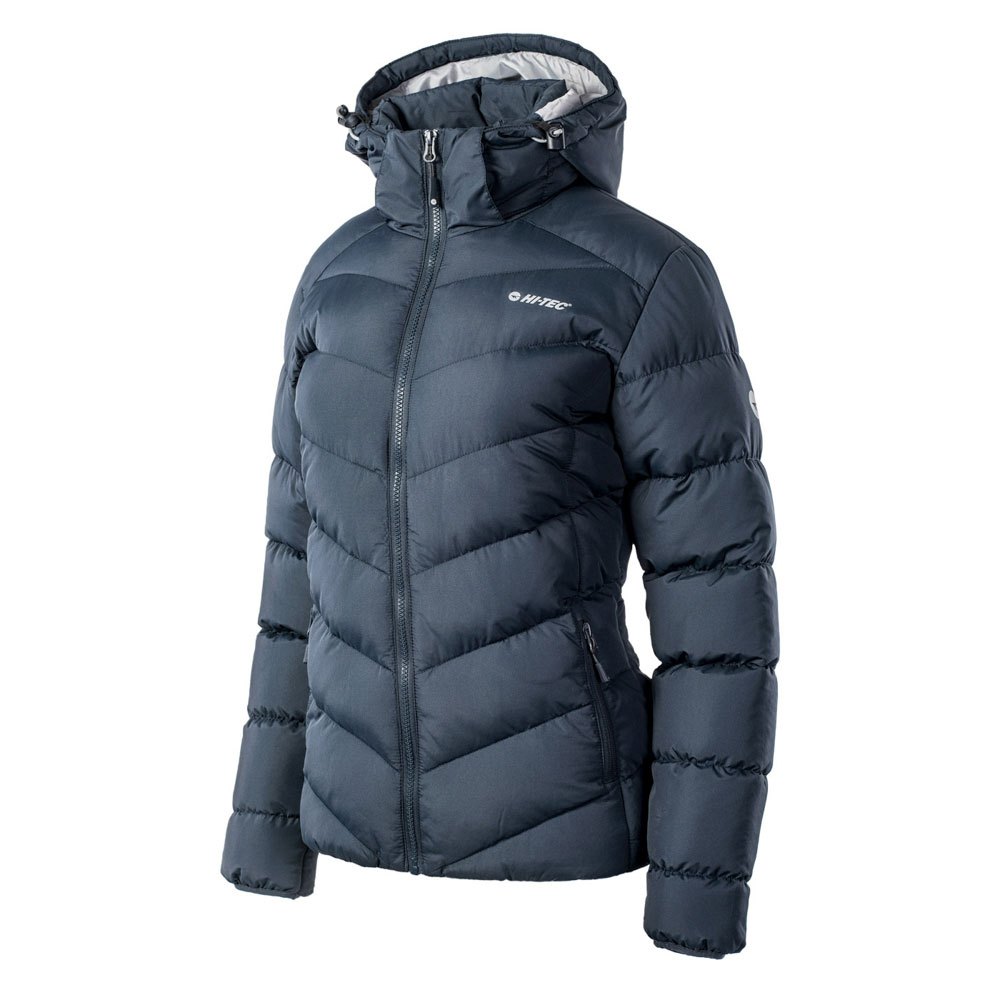 Blue Nights-Microchip - Side - Hi-Tec Womens-Ladies Lady Safi II Winter Padded Jacket