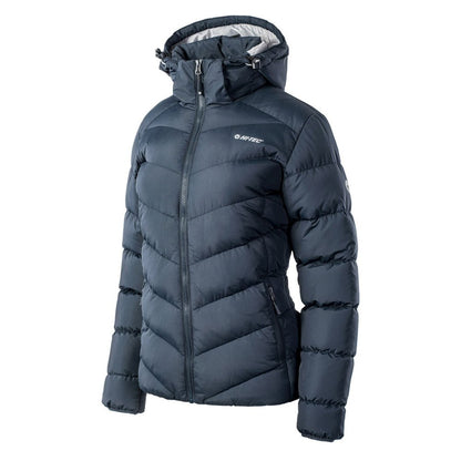 Blue Nights-Microchip - Side - Hi-Tec Womens-Ladies Lady Safi II Winter Padded Jacket