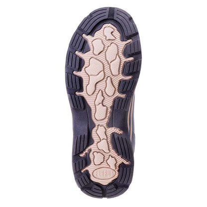 Navy - Back - Elbrus Childrens-Kids Wadi Mid Cut Walking Boots