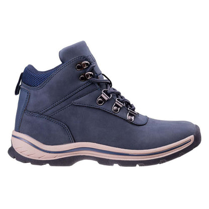 Navy - Lifestyle - Elbrus Childrens-Kids Wadi Mid Cut Walking Boots
