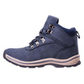 Navy - Pack Shot - Elbrus Childrens-Kids Wadi Mid Cut Walking Boots