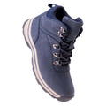 Navy - Close up - Elbrus Childrens-Kids Wadi Mid Cut Walking Boots