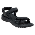 Black - Front - Elbrus Mens Wideres Sandals