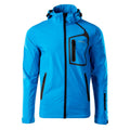 Vivid Blue-Black - Front - Hi-Tec Mens Nils Soft Shell Jacket