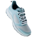 Blue Surf-Oil Blue - Close up - Elbrus Womens-Ladies Keles Water Resistant Walking Shoes