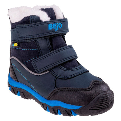 Navy-Blue - Front - Bejo Childrens-Kids Baisy Winter Snow Boots