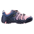 Ash Rose-Midnight Navy - Lifestyle - Elbrus Childrens-Kids Erimley Logo Waterproof Low Cut Walking Shoes