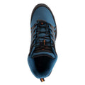 Black-Dark Tile Blue-Orange - Lifestyle - Elbrus Childrens-Kids Erimley Waterproof Mid Cut Walking Boots