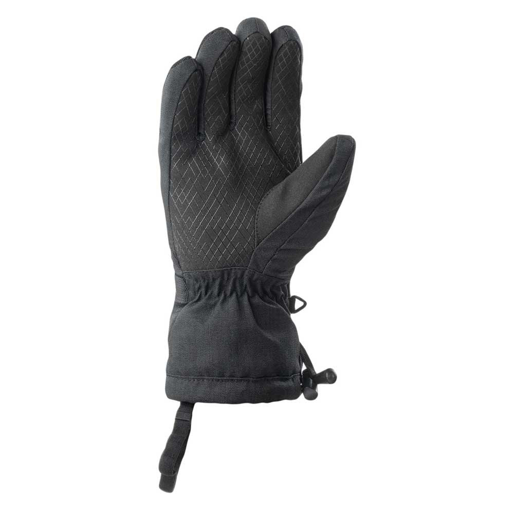 Black - Back - Iguana Womens-Ladies Kano Ski Gloves