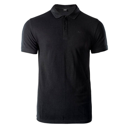 Black - Front - Hi-Tec Mens Micko Polo Shirt