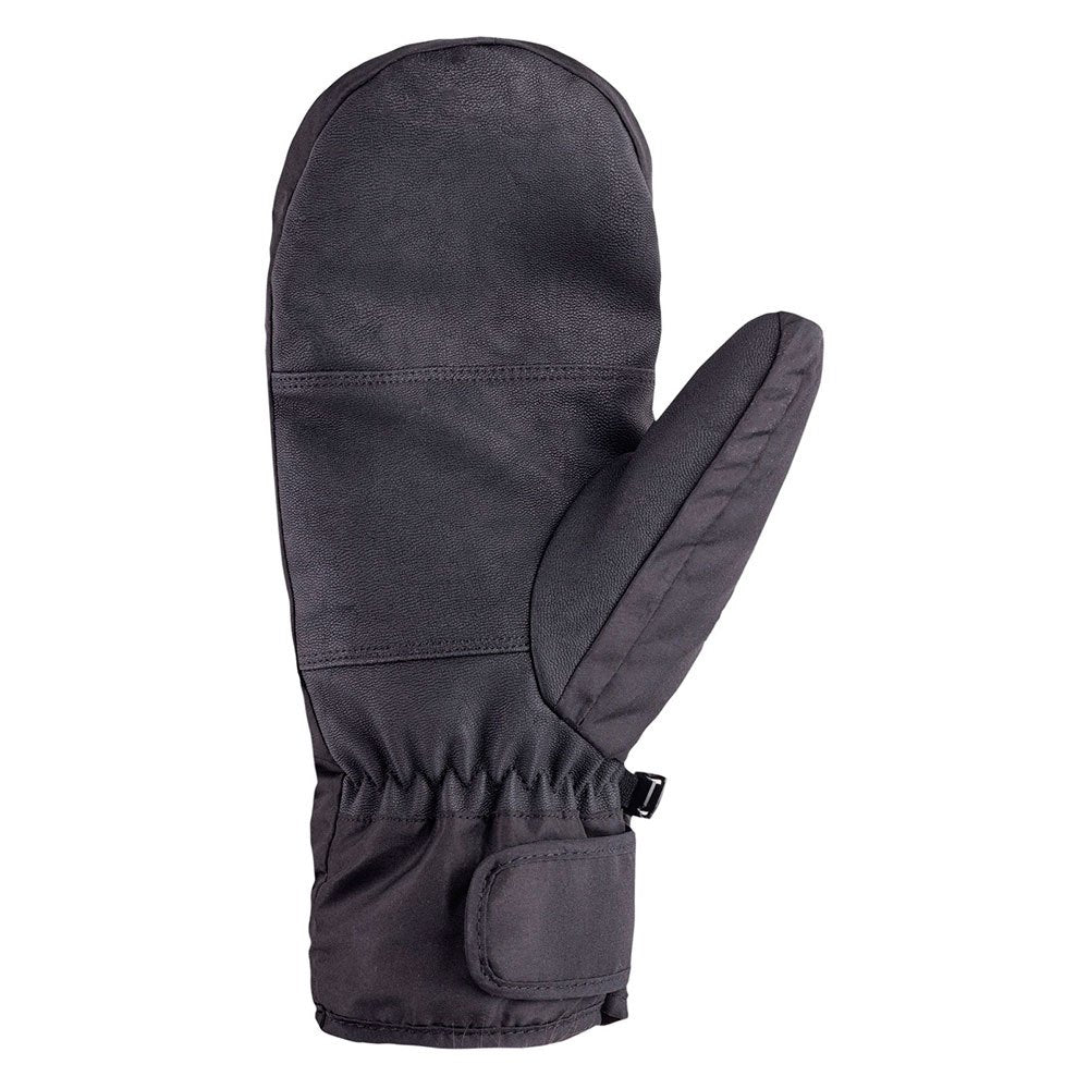 Black-Dark Grey - Back - Iguana Mens Toru Ski Mittens