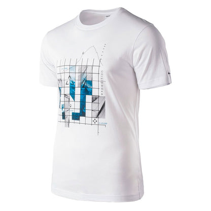 White - Side - Hi-Tec Mens Roden T-Shirt