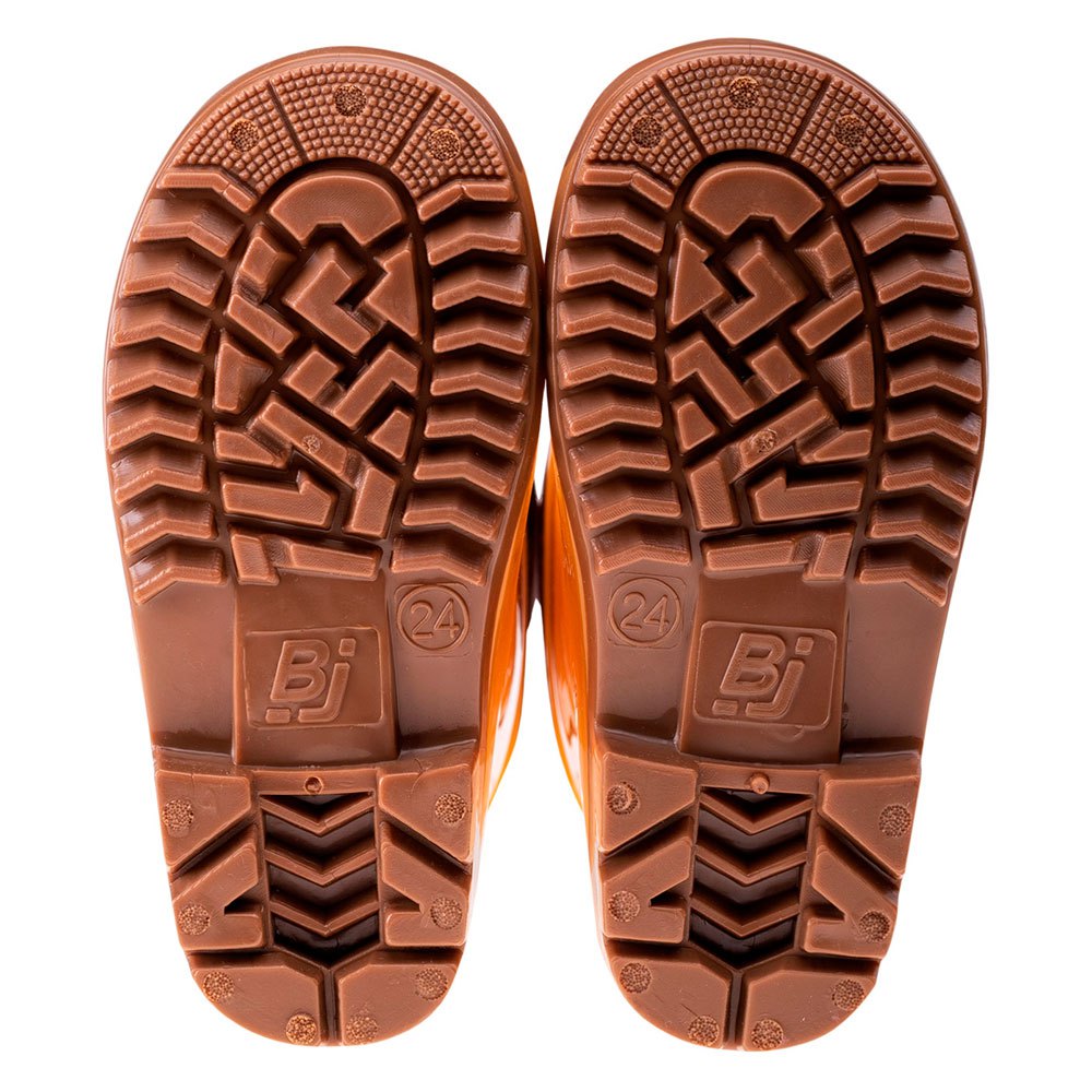 Golden Rod-Rubber - Close up - Bejo Childrens-Kids Kai Hedgehog Wellington Boots