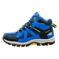 Navy-Lake Blue-Yellow - Back - Elbrus Childrens-Kids Plaret Walking Boots