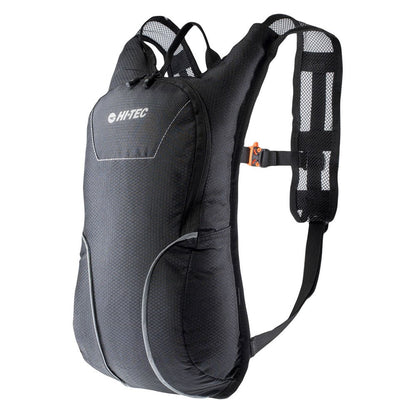 Black - Side - Hi-Tec Unisex Adult Walky Logo Backpack