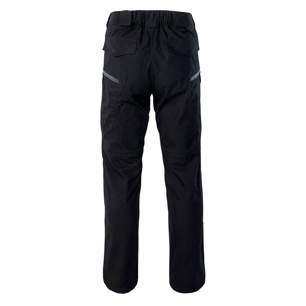 Black - Back - MAGNUM Mens Vulpes II Logo Hiking Trousers