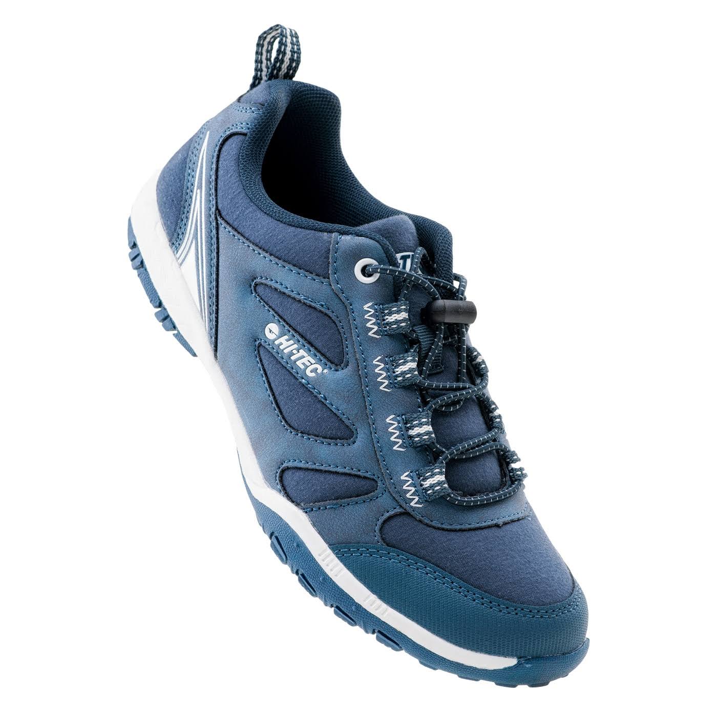Navy-Off White - Pack Shot - Hi-Tec Womens-Ladies Manisa Walking Shoes