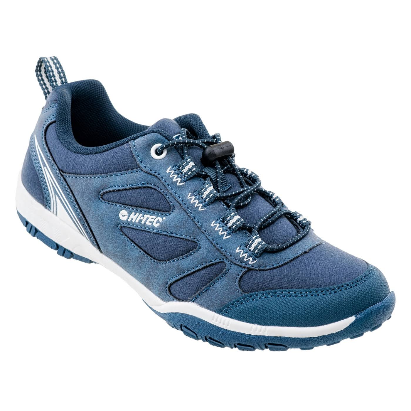 Navy-Off White - Front - Hi-Tec Womens-Ladies Manisa Walking Shoes