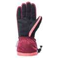 Flamingo Pink-Wild Ginger - Back - Elbrus Womens-Ladies Shila Ski Gloves
