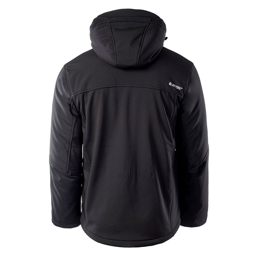 Black - Back - Hi-Tec Mens Geko Soft Shell Jacket