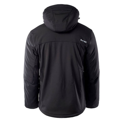 Black - Back - Hi-Tec Mens Geko Soft Shell Jacket