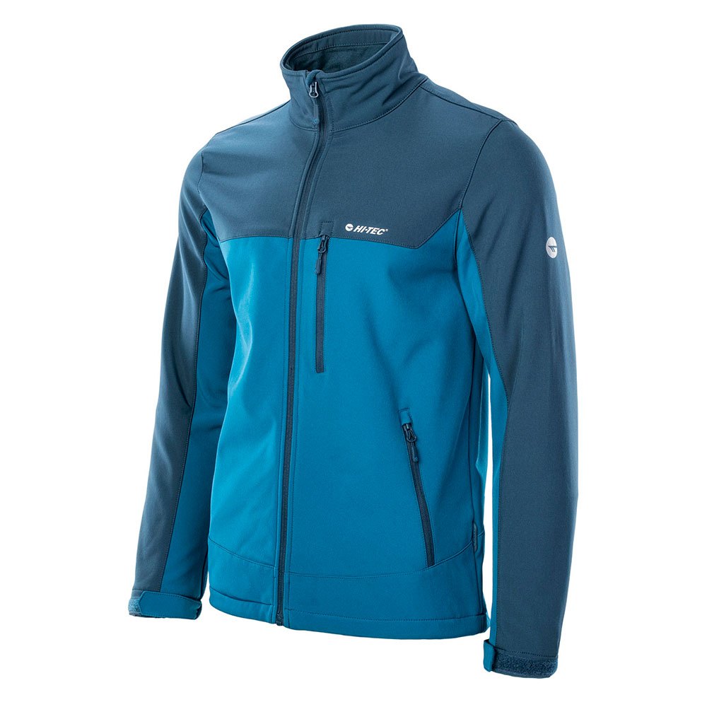 Navy-Blue - Side - Hi-Tec Mens Torel Soft Shell Jacket
