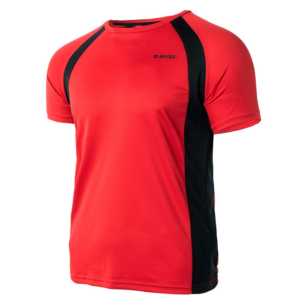 Salsa-Black - Side - Hi-Tec Mens Maven T-Shirt