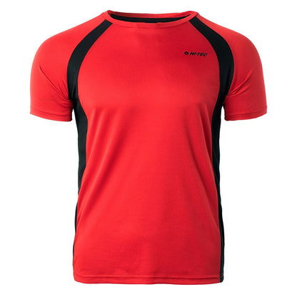Salsa-Black - Front - Hi-Tec Mens Maven T-Shirt